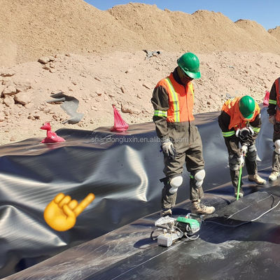 1 mm, 1,5 mm, 2 mm HDPE geomembrane lasmachine ontworpen voor aquacultuur