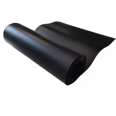 Industrieel ontwerp 250 Mic Zwarte polyethyleenfilm HDPE Geomembrane plaat voor de bouw in Zuid-Afrika