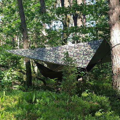 500D-1500D Garensomvang Camouflage Tarpaulin voor andere stoffen in de buitenkamper