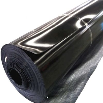 1.5mm Zwart HDPE Geomembrane voor Lake Dam Liner Farm Liner Industrial Design Style
