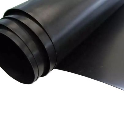 30 mil 60 mil 1 mm HDPE zwarte glanzende geomembranen voor wateropslagtanks