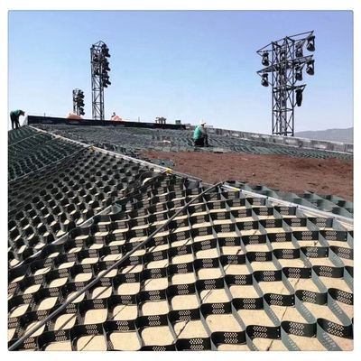 WELDING DISTANCE 330mm-1000mm HDPE geocell voor erosiebestrijding en wegstabilisatie
