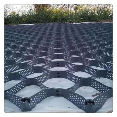 Geocell met textuur glad HDPE voor het vasthouden van wandkruiscategorieën en industrieel ontwerp