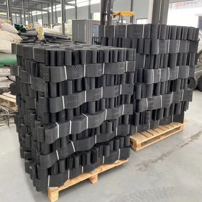 Wegbouw Geocell HDPE-geocell met textuur- en geperforeerd grindras