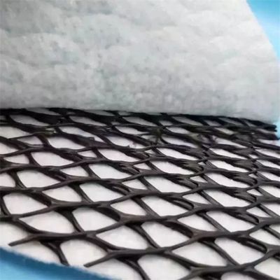 Breedte 2m-4m Geonet Drainage Net voor composiet geotextiel Plastics Project Solutions