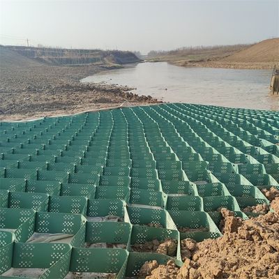 1.0-1.7 mm dikte HDPE geocell productielijn voor totale oplossing in wegbouw