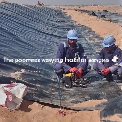 Projectoplossingsmogelijkheden Geomembraan van HDPE voor vishouderij