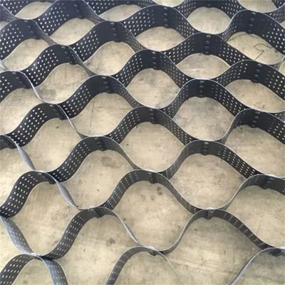 HDPE Geocel ASTM Glanzige Geocel Gravel Driveway Paving Grid voor Honeycomb Driveway