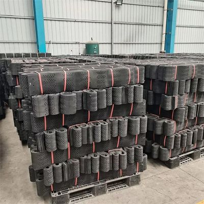 1000-1420N / 10CM Peel Strength HDPE Geocells voor grindoptochten
