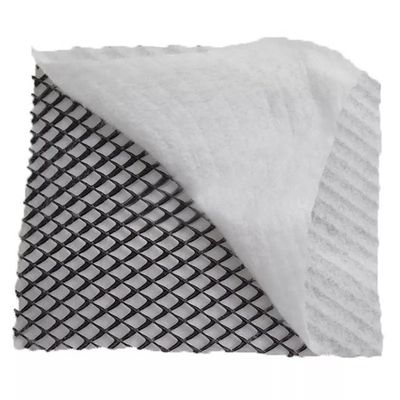 HDPE 3D composiet drainage net met PP geotextiel voor wegdrenage en bescherming