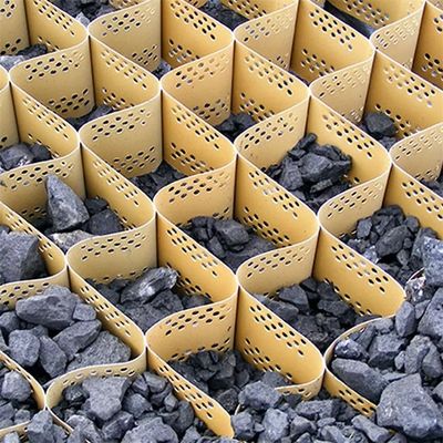 1.1mm 1.7mm Geo Cell Erosion Control voor hellingsstabilisatie en grondversterking
