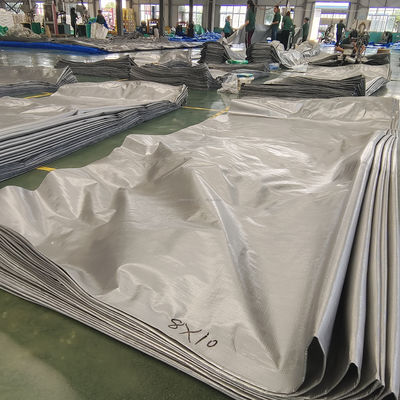 PE-coating Geweven stoffen Dakdekking Vlamvertragend lonken Tent Plastic lonken Waterdicht