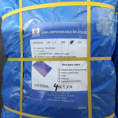 PE-coating Geweven stoffen Dakdekking Vlamvertragend lonken Tent Plastic lonken Waterdicht