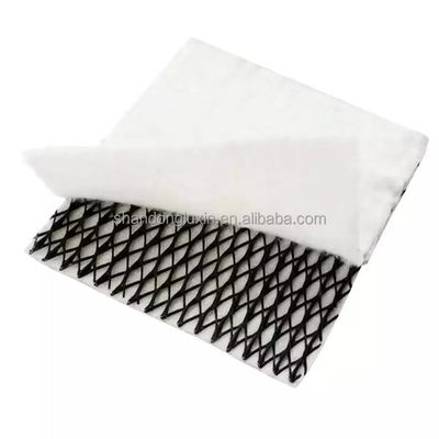 dichtheid Polyethyleen Plastic wegbasis Geonet 3D Composite Drainage Geonet Compound Net Lengte 50m