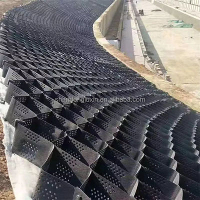 Industriële HDPE bodemstabilisator Geocell Plastic grindstabilisator voor stabilisatie