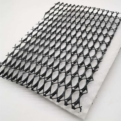 3D-composite drainage Geonet voor spoorweg- en snelwegtunnels