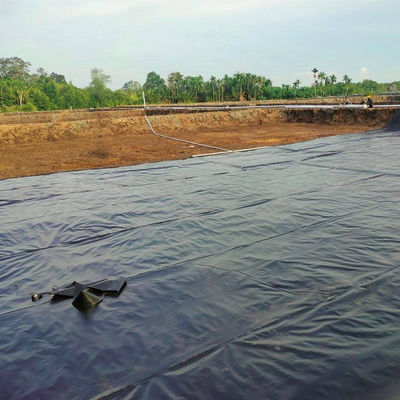 Groen geomembraan voor waterdicht kunstmatig meer tank dam bekleding HDPE op maat
