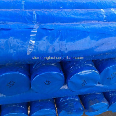 LDPE-gecoat blauw PE-garnaal voor vrachtwagens Waterdicht PVC-garnaal