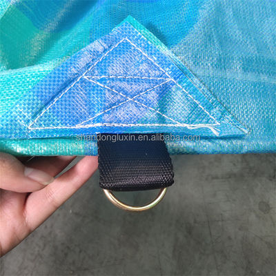 Waterdichte zware PE-coating Tarpaulinstof voor buitenkamperen en vrachtwagenbedekking