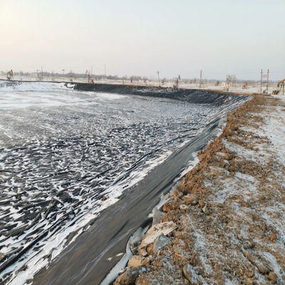 Pvc Geomembrane Plaat 1mm Geomateriaal Plastic Smooth Geomembrane Hdpe Pond Liner