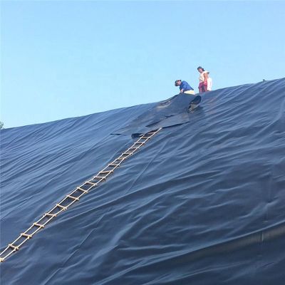 Teruggave en vervanging HDPE geomembrane dam Liner 1,5 mm voor waterdichte vijver bekleding