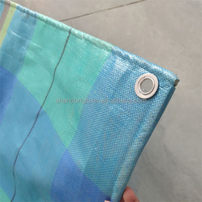 Waterdicht Winddicht Zonnebril Tarpaulin Plaat Tarps Roll met aangepaste kleur en stof