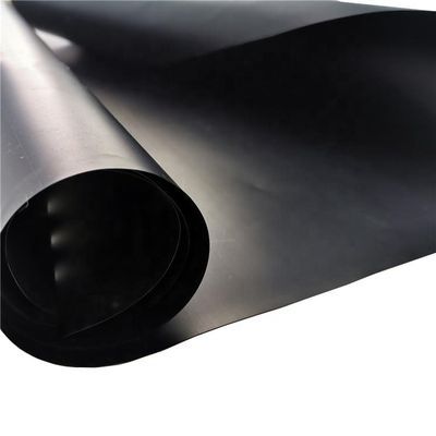 0.5 mm Zwarte HDPE-geomembrane-liner voor vissen, garnalen en garnalenhouderijen