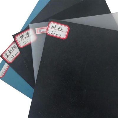 0.5 mm Zwarte HDPE-geomembrane-liner voor vissen, garnalen en garnalenhouderijen