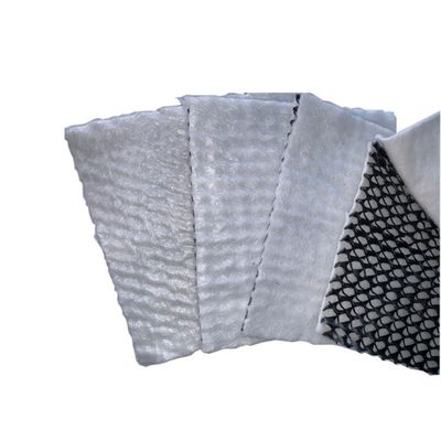dichtheid Polyethyleen Plastic Drainage Geonet met Geotextiel Kleefmiddel 6 mm Dikte
