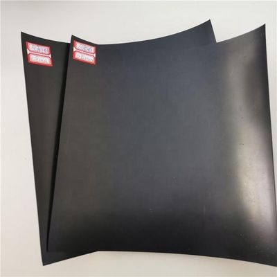 Polyethyleen geomembraan in wit voor aquacultuur vishouderij vijvervoering 0,5 mm 0,75 mm