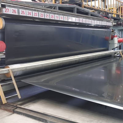0.3mm-3.0mm Dikte HDPE Geomembraan voor Dam Liner Reservoir Mining Garnalenboerderij vijver