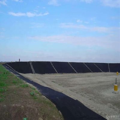 Vissenpoel HDPE-geomembrane-liner met dubbel glad oppervlak 0,5 mm 1,0 mm 1,2 mm 2 mm