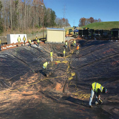 1 mm HDPE-geomembraanplaat voor vijvervoering voor vishouderijen UV- en chemische bestand