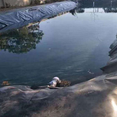 1.5mm HDPE Geomembrane Waterdicht 1m-8m Breedte voor Dam Fish Farm Tank Pond Liner