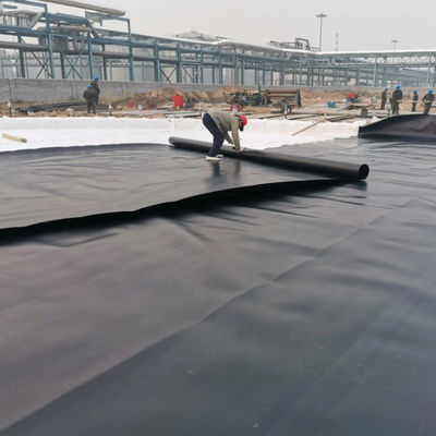 500 micron 0,5 mm dikte vis vijver Liner HDPE Geomembrane voor vijver waterdichtheid
