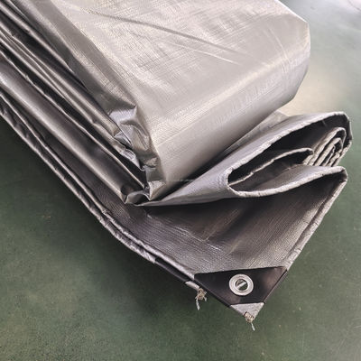 Gecoate Tarpaulin Tarp Sheet Cover Heavy Duty Grey 210GSM Waterdicht Kamperen