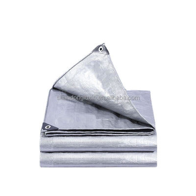 Gecoate Tarpaulin Tarp Sheet Cover Heavy Duty Grey 210GSM Waterdicht Kamperen