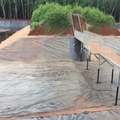 Aquacultuur Geomembranen Dam Liner 100% maagdelijk materiaal HDPE voor totale oplossingsprojecten