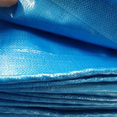 Blauw Zonnebestendige Regenbestendige PE-garnaal met een breedte van 2-12 m Polyethyleengarnaal