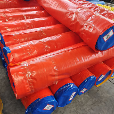 Truck zware poly tarp bedekt gecoat waterdicht blauw kamperen zonneschaduw rol tarpaulin