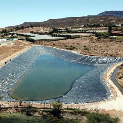 0.5mm 1mm 1.5mm 2mm HDPE Geomembrane voor visvijvers in industriële ontwerpstijl