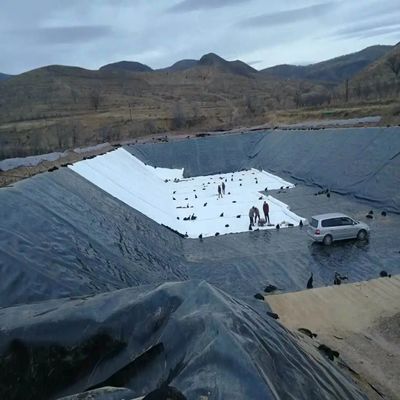1m-8m breedte HDPE geomembraan voor de visserij met garnalen