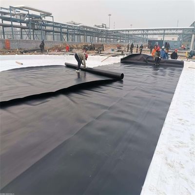 Beide zijden glad HDPE geomembrane dam Liner voor traditionele vis vijver irrigatie