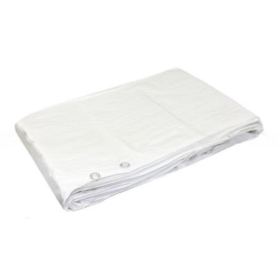 140 g tot 220 g lichtgewicht witte PE-garnaal afgewerkte vellen bedekt met plaidpatroon