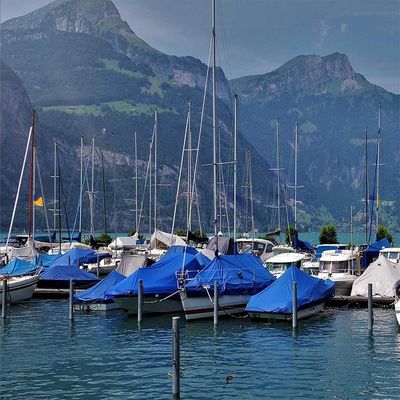 Witte/blauwe kleur Plastic waterdicht Canvas Cover Sheet Heavy Duty PE Tarpaulin Stof