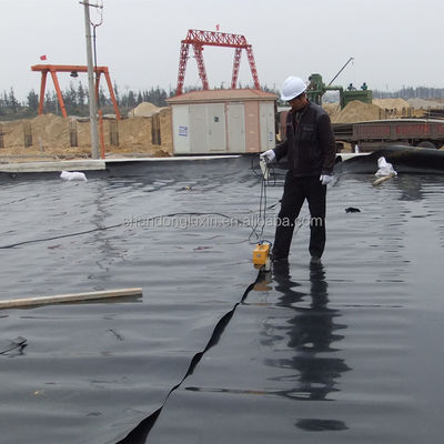 Geomembranen HDPE 1 mm voor vijvers Lengte 50m-100m Uitstekende prestaties gegarandeerd