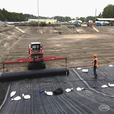 Geomembranen HDPE 1 mm voor vijvers Lengte 50m-100m Uitstekende prestaties gegarandeerd