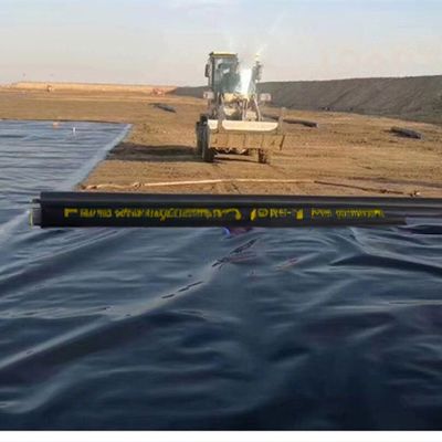 Witte HDPE-geomembraan voor vishouderij en lange levensduur