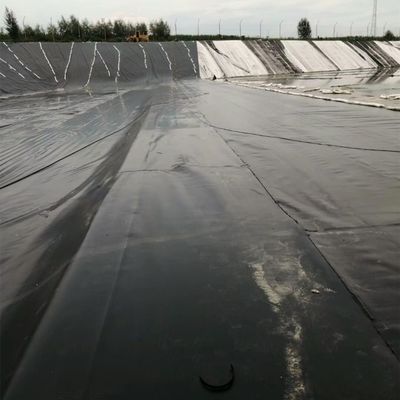 Witte HDPE-geomembraan voor vishouderij en lange levensduur