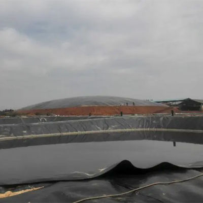 Witte HDPE-geomembraan voor vishouderij en lange levensduur